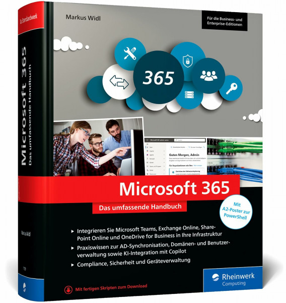 Microsoft 365: Das umfassende Handbuch für alle Admins. Für alle Business- und Enterprise-Editionen geeignet (Ausgabe 2026)