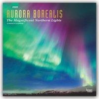 Aurora Borealis the Magnificent Northern Lights 2020 Square Foil