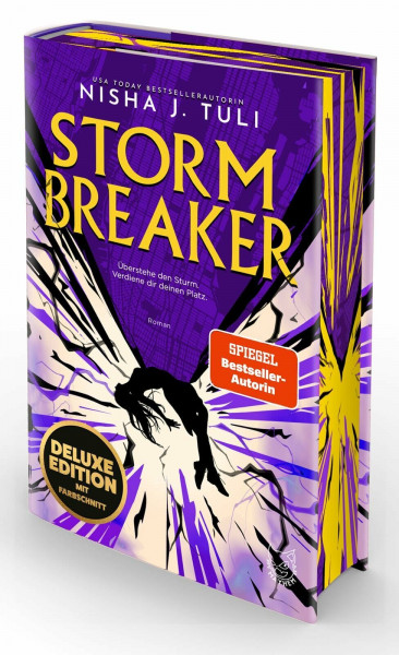 Storm Breaker (Deluxe-Ausgabe) (Storm Breaker 1): Roman | Dystopische Romantasy an einer Elite-Academy mit deadly Trials | Mit besonderer Ausstattung