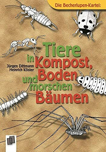 Tiere in Kompost, Boden und morschen Bäumen (Die Becherlupen-Kartei)