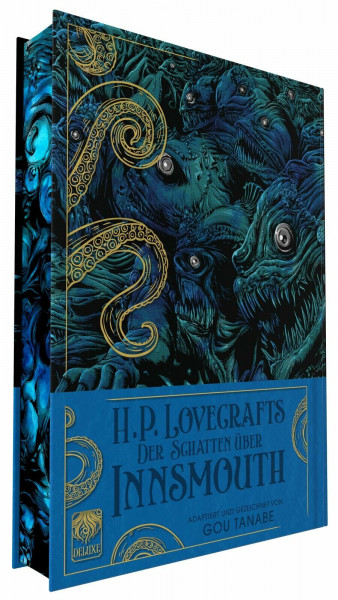 H.P. Lovecraft Deluxe: Der Schatten über Innsmouth: Der düstere Lovecraft-Horrorklassiker als Mangaadaption mit edler Luxusausstattung