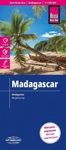 Reise Know-How Landkarte Madagaskar / Madagascar (1:1.200.000)