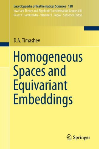 Homogeneous Spaces and Equivariant Embeddings (Encyclopaedia of Mathematical Sciences, 138, Band 138)