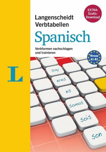 Langenscheidt Verbtabellen Spanisch - Buch mit Konjugationstrainer zum Download: Verbformen nachschlagen und trainieren