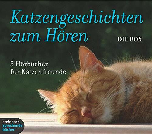 Katzengeschichten zum Hören: 5 Hörbücher für Katzenfreunde. 7 CDs