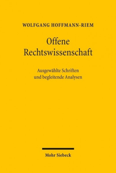 Offene Rechtswissenschaft