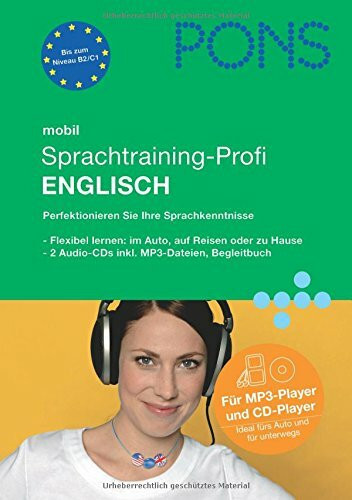 PONS mobil Sprachtraining-Profi Englisch: Hörübungen fürs Lernen unterwegs für Fortgeschrittene