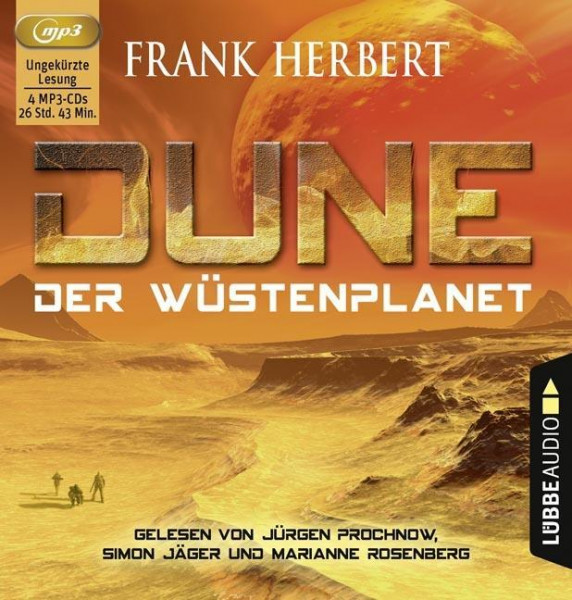 Dune: Der Wüstenplanet / 4 MP3-CDs