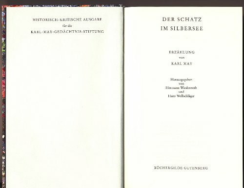 Der Schatz im Silbersee erzählung von Karl May