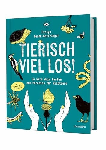 Tierisch viel los! So wird dein Garten zum Paradies für Wildtiere. Tipps für Vögel, Bienen, Schmetterlinge, Igel, Naturgarten, Artenvielfalt und Insektenfreundlichkeit im Jahreslauf
