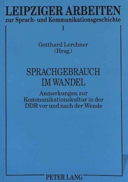 Sprachgebrauch im Wandel