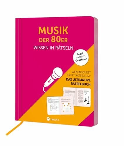 Musik der 80er I Wissen in Rätseln: Rätselbuch für Erwachsene. Das perfekte Geschenk für 80er-Jahre-Fans und Rätsel-Freunde