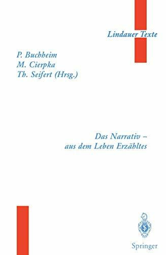 Das Narrativ - Aus dem Leben Erzähltes (Lindauer Texte)