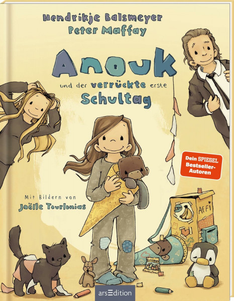 Anouk und der verrückte erste Schultag: Lustiges Kinderbuch zur Einschulung von Hendrikje Balsmeyer und Peter Maffay | zum Vorlesen ab 5 Jahre (Anouks Welt)