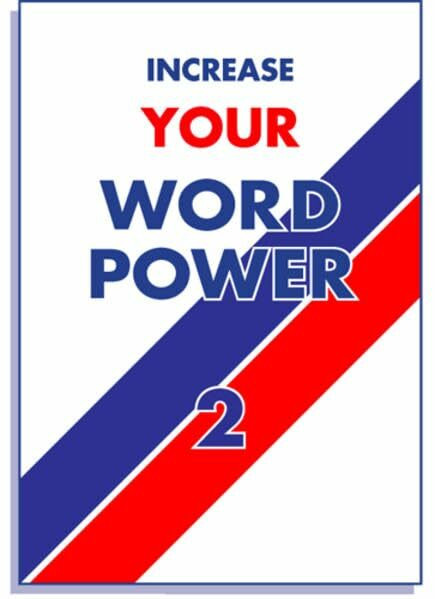 Increase Your Wordpower 2: Intermediate Level