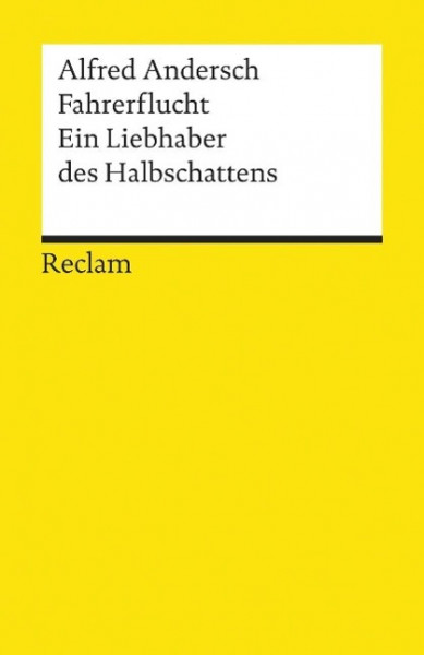 Fahrerflucht/ Ein Liebhaber des Halbschattens