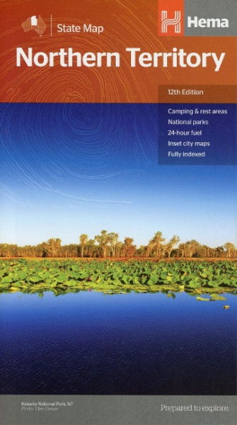 Northern Territory State Map 1 : 800 000