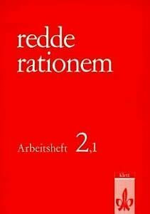 Redde Rationem. Arbeitsheft II,1. Lehrgang für Latein als erste und zweite Fremdsprache