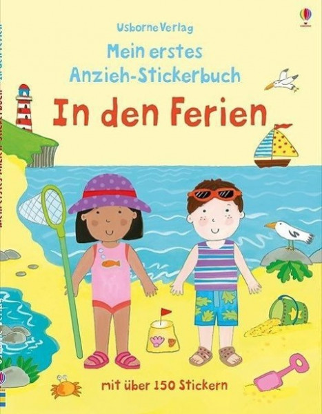 Mein erstes Anzieh-Stickerbuch: In den Ferien