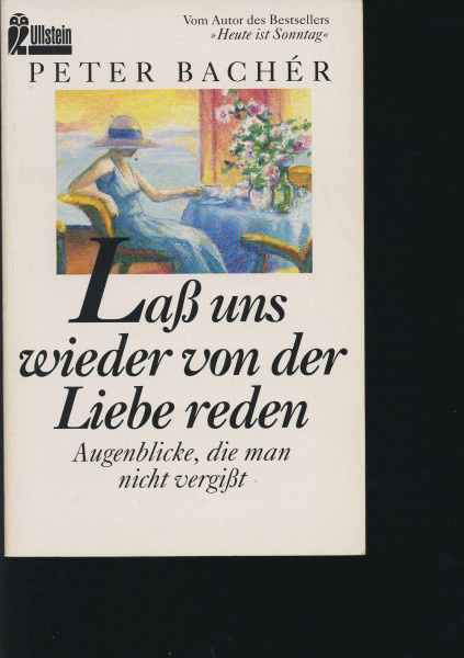 Lass uns wieder von der Liebe reden: Augenblicke, die man nicht vergisst (Ullstein Taschenbuch)