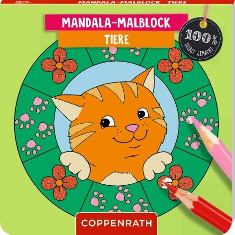 Mandala-Malblock Tiere