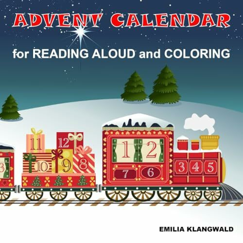 Advent Calendar for READING ALOUD and COLORING