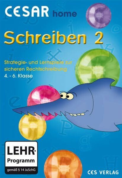 CESAR home Schreiben 2: Strategie- und Lernspiele zur sicheren Rechtschreibung. (4.-6. Klasse)