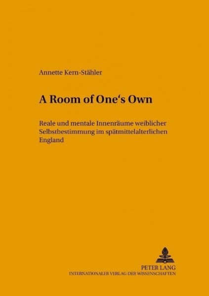 "A Room of One's Own"