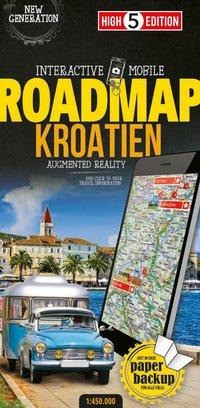 Strassenkarte Kroatien 1:450 000