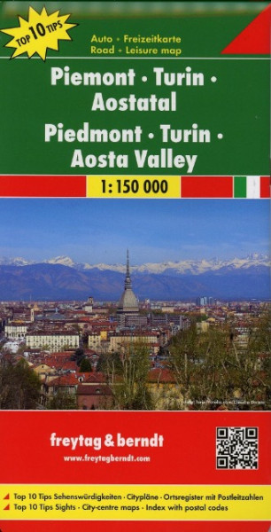 Piemont - Turin - Aostatal 1 : 150 000