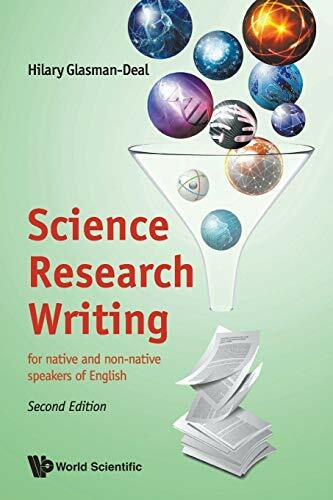 Wspc (Europe) Science Research Writing, For Native And Non-native Speakers Of English (second Edition)
