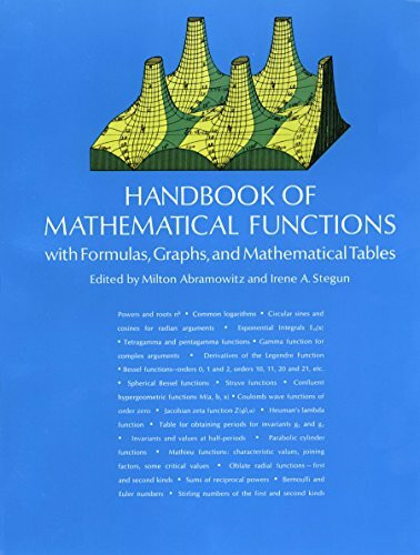 Handbook of Mathematical Functions, With Formulas, Graphs, and Mathematical Tables (Dover Books on Mathematics)