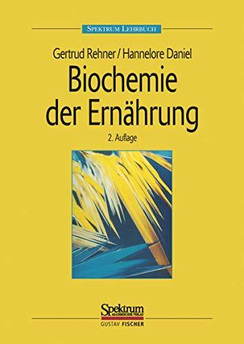 Spektrum Akademischer Verlag Biochemie Der Ernährung