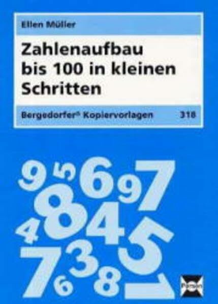 Zahlenaufbau bis 100 in kleinen Schritten (Bergedorfer Kopiervorlagen)