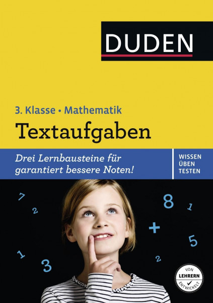 Wissen - Üben - Testen: Mathematik - Textaufgaben 3. Klasse