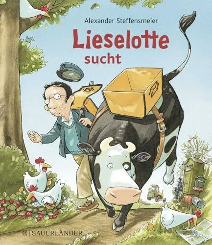 Lieselotte sucht (Mini-Broschur): Bilderbuch über Versteckspiele für Kinder ab 4 (Mini-Bilderbücher von Kuh Lieselotte)