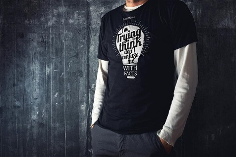 Plato T-Shirt - Large: (T-Shirt Size L)