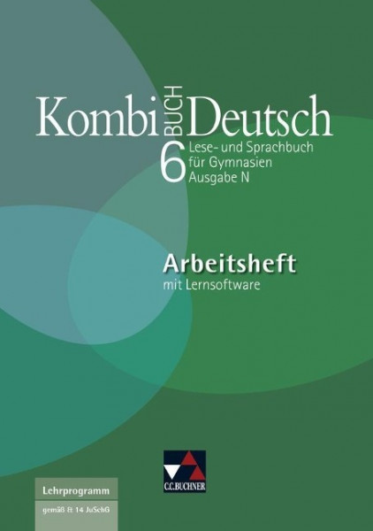 Kombi-Buch Deutsch. Ausgabe N. 6. Jahrgangsstufe. Arbeitsheft N