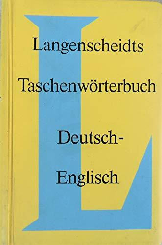 Langenscheidts Taschenwörterbuch, Deutsch-Englisch