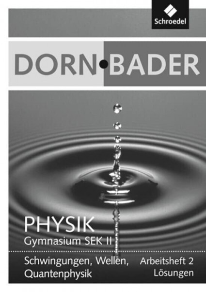 Dorn / Bader Physik SII - Ausgabe 2011: Lösungen zum Arbeitsheft 2 Schwingungen, Wellen, Interferenzphänomene (Dorn / Bader Physik SII: Arbeitshefte Ausgabe 2011)