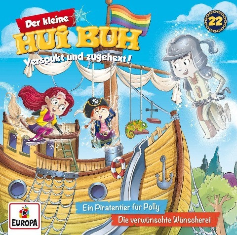 Der kleine Hui Buh 22. Ein Piratentier für Polly / Die verwünschte Wünscherei