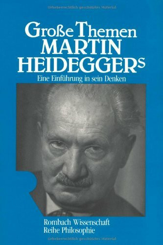 Große Themen Martin Heideggers. Eine Einführung in sein Denken (Rombach Wisssenschaft Philosophie)