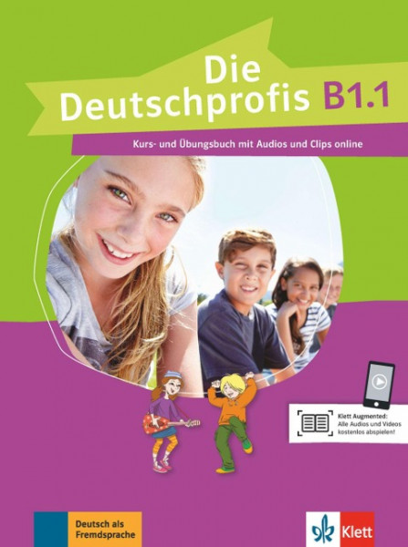 Die Deutschprofis B1.1. Kurs- und Übungsbuch mit Audios und Clips online