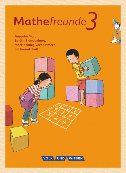 Mathefreunde - Ausgabe Nord 2015 - 3. Schuljahr: Schulbuch mit Kartonbeilagen