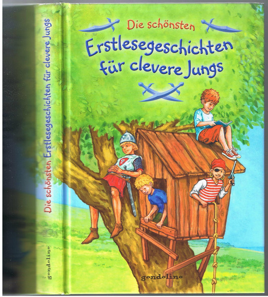 Die schönsten Erstlesegeschichten für clevere Jungs.: Der Bestseller für Erstleser ab 6 Jahre für 5: Erlebe abenteuerliche Geschichten für Kinder ab 6 Jahren