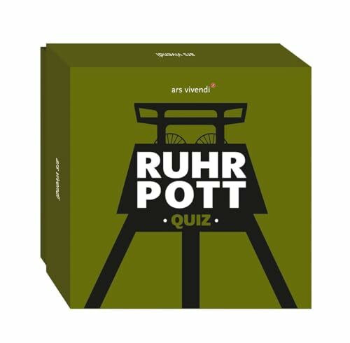 Ruhrpott Quiz – 66 unterhaltsame Fragen über das Revier - Wissensspiel mit Humor & Herz für Ruhrgebiet-Fans, Pottkinder & Neugierige - Geschenkidee mit Lokalkolorit