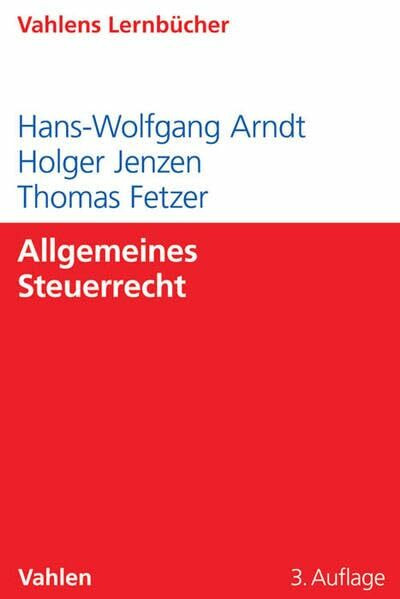 Allgemeines Steuerrecht (Lernbücher für Wirtschaft und Recht)