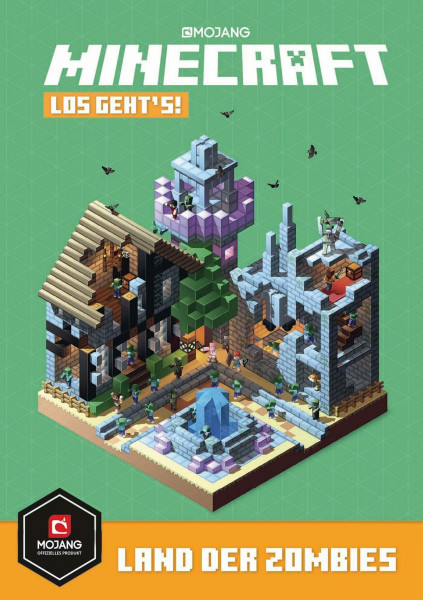 Minecraft, Los geht's! Im Land der Zombies: Ein offizielles Minecraft-Buch | Ein Handbuch mit Tipps, Tricks und Inspirationen | Perfektes Geschenk für ... Jahren (Minecraft - Schnelleinstieg, Band 2)