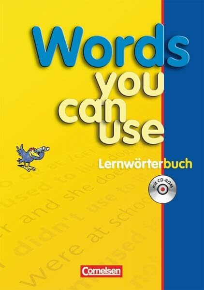 Words you can use - Neue Ausgabe: Lernwörterbuch mit CD-ROM