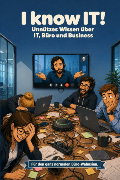 I know IT! - Unnützes Wissen über IT, Büro und Business: Lustiges Geschenk für ITler, Bürokollegen und Projektmanager – kuriose Fakten und IT-Humor ... | Consultant | Unternehmensberatung